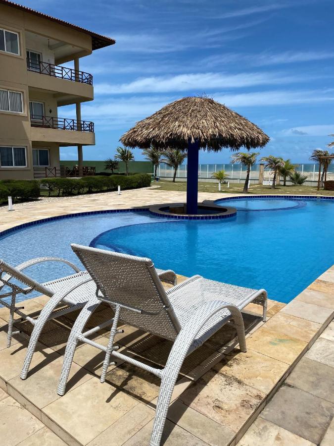 Beachfront Apt & Jacuzzi Taíba エクステリア 写真