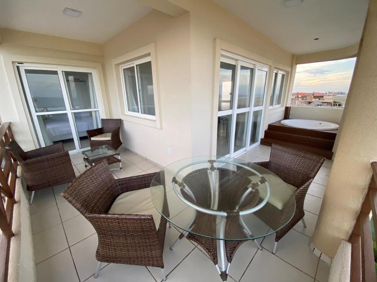 Beachfront Apt & Jacuzzi Taíba エクステリア 写真